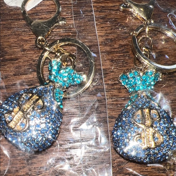 Money Bags Keychain Set. Law of Attraction anyone? - Picture 5 of 5